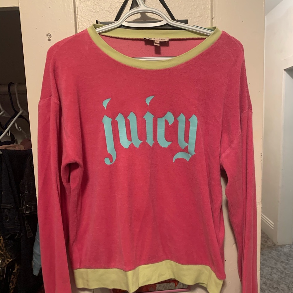 Neon juicy couture sweater